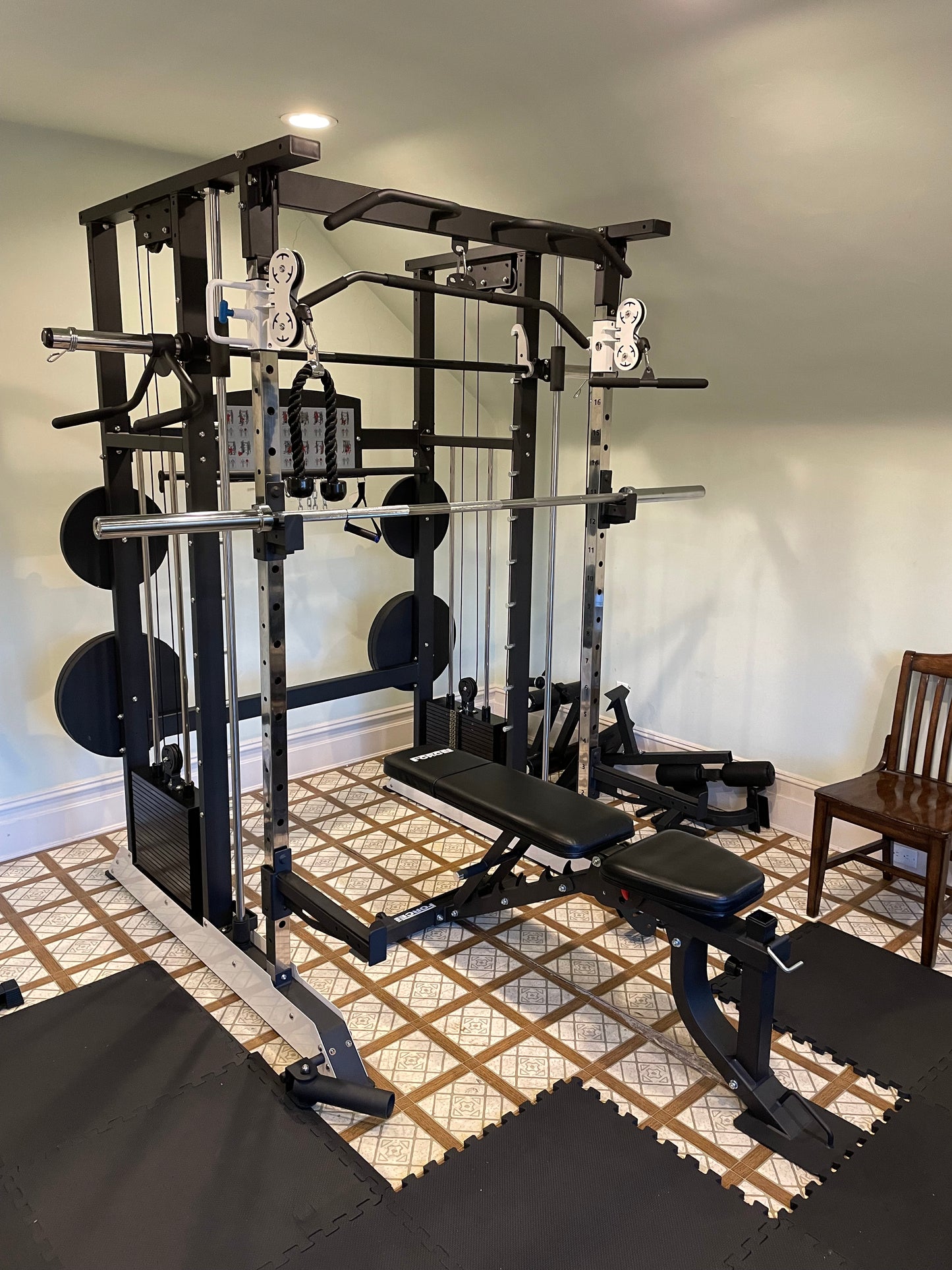 Gym Set-up Example (Shipping)